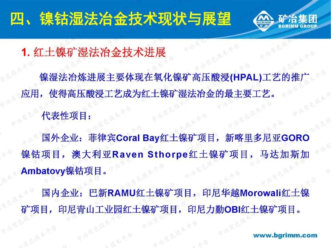 海外湿法冶金招聘最新