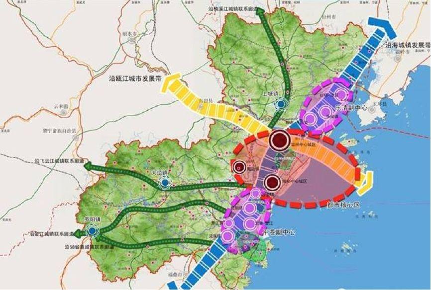 永嘉瓯北最新规划图