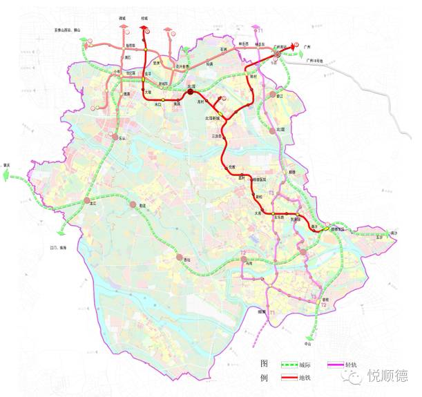 佛山二号线最新线路图
