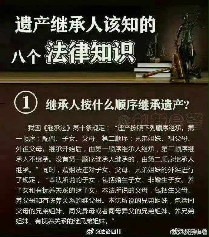 最新遗产法全文