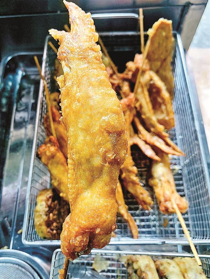 “近期流行油炸美食”